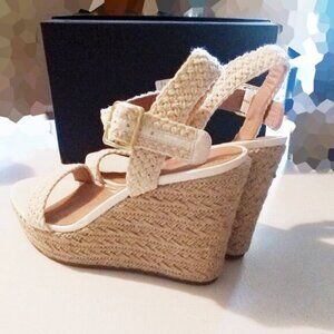 NWOT Madden Girl Vanessa Wedge Espadrilles Platform Summer Sandals S9.5